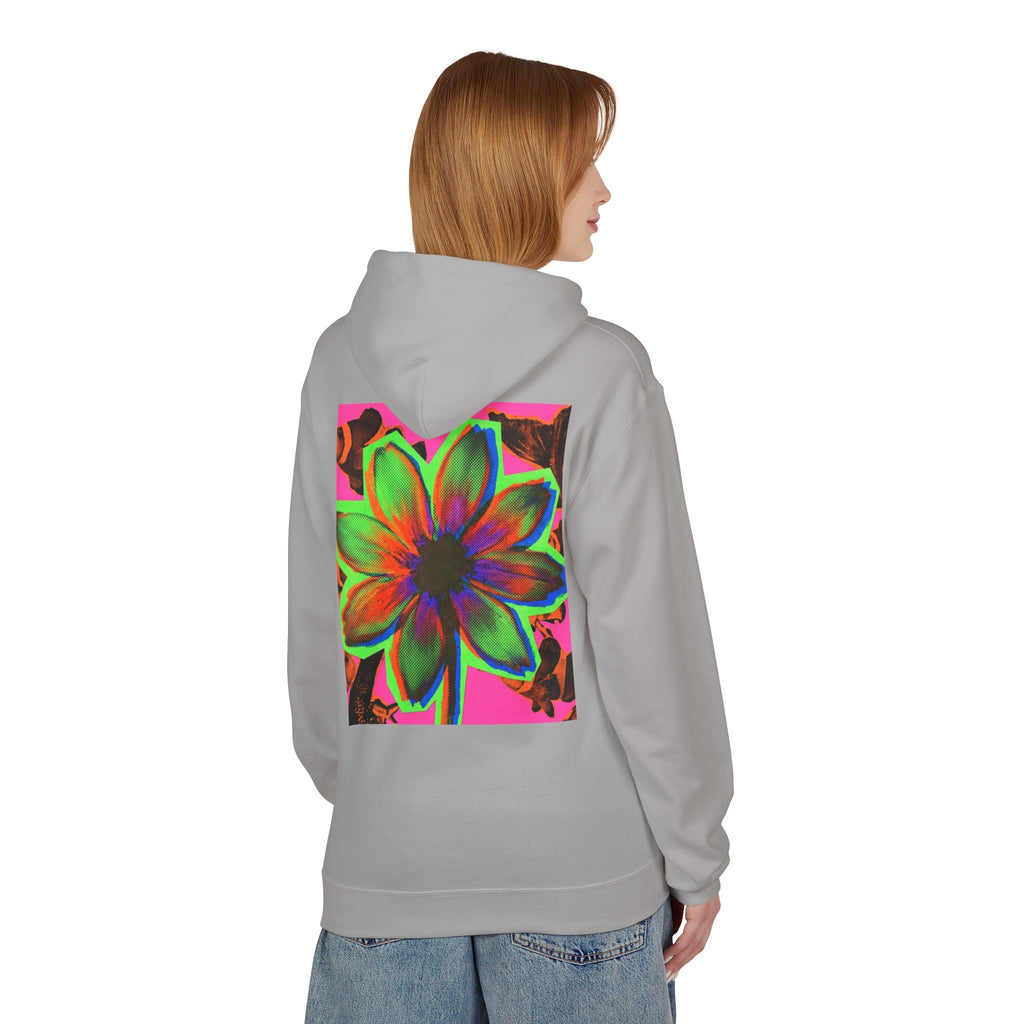 Hoodie - "I'm a Menace in Cute Shoes" Floral Pop Art Graphic Hoodie