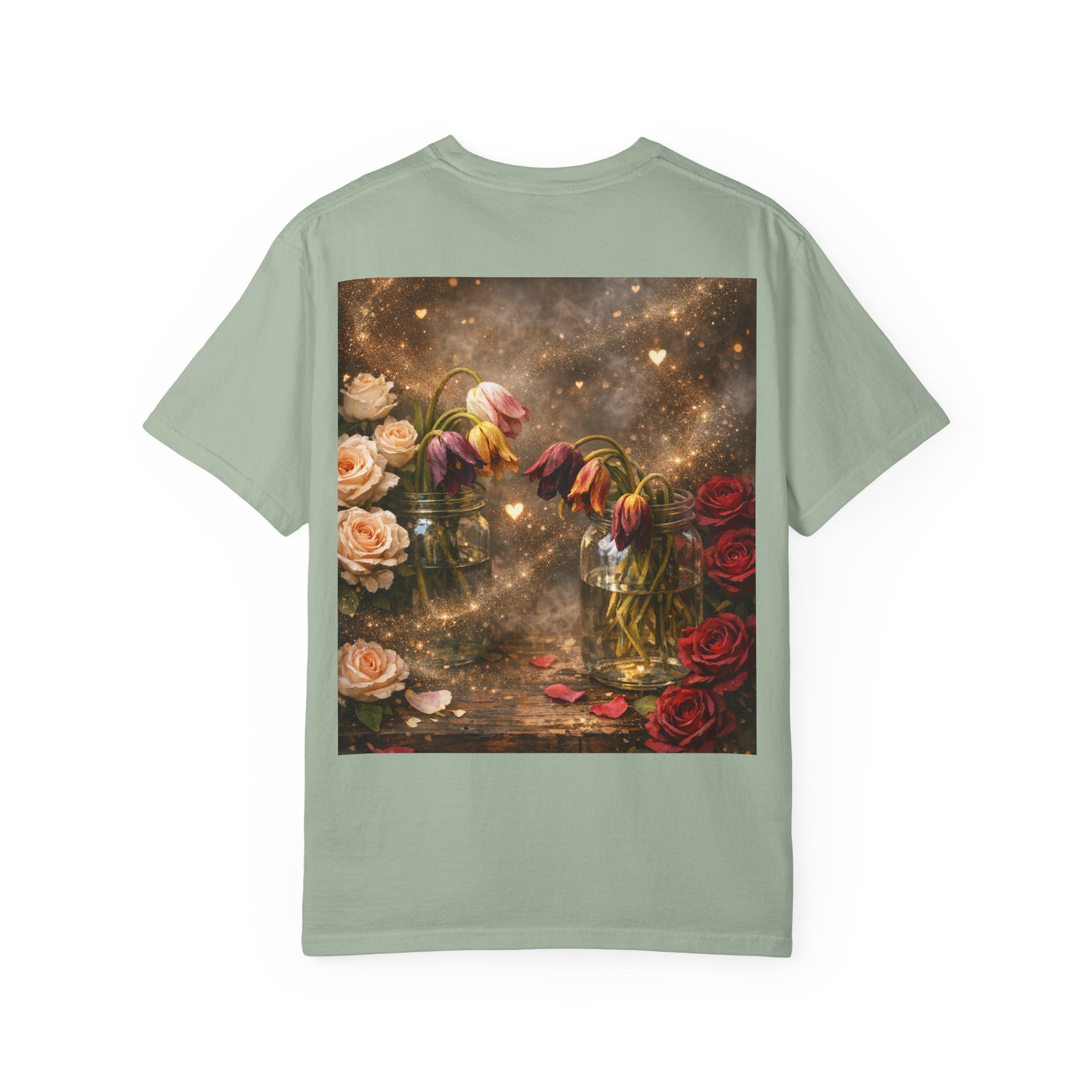 R.I.P. Twenties T-Shirt — Vintage Floral Back Print