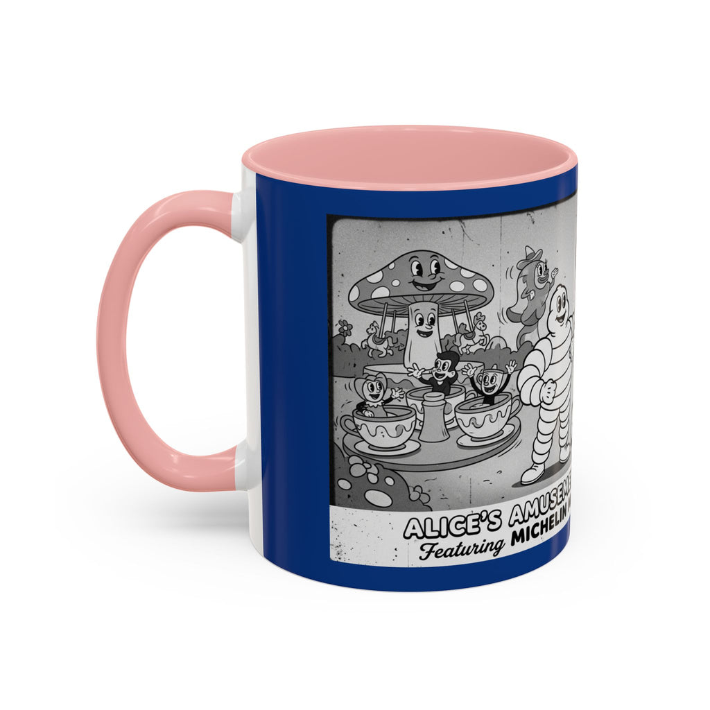 Vintage Amusement Park Characters Coffee Mug (Accent 11/15oz)
