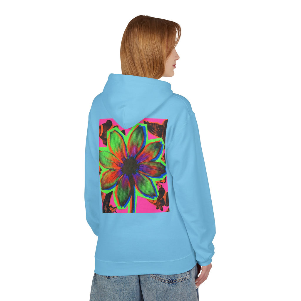 Hoodie - "I'm a Menace in Cute Shoes" Floral Pop Art Graphic Hoodie