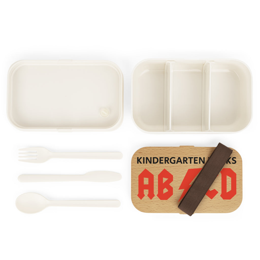 Kindergarten Rocks Bento Lunch Box – ABCD Lightning Design