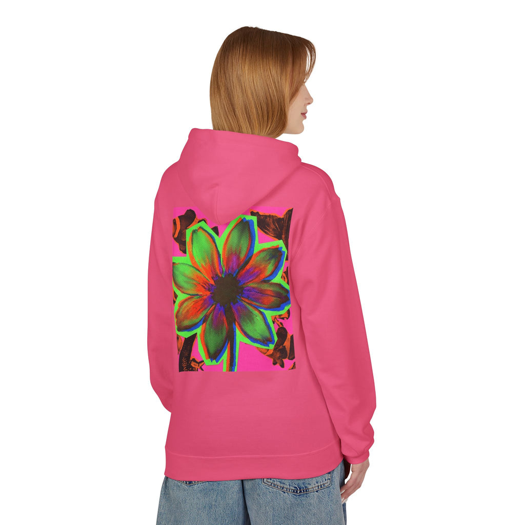 Hoodie - "I'm a Menace in Cute Shoes" Floral Pop Art Graphic Hoodie