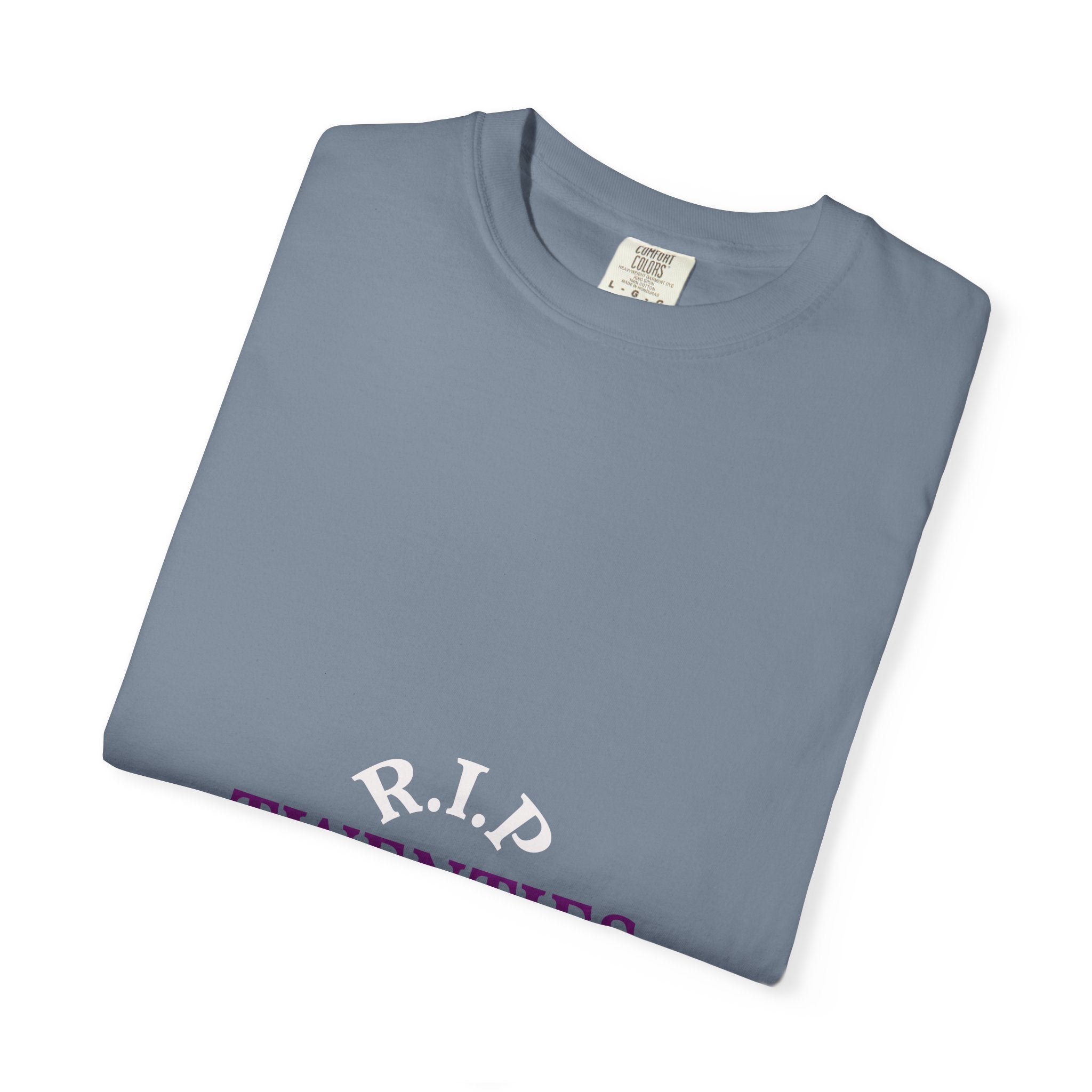 R.I.P. Twenties T-Shirt — Vintage Floral Back Print