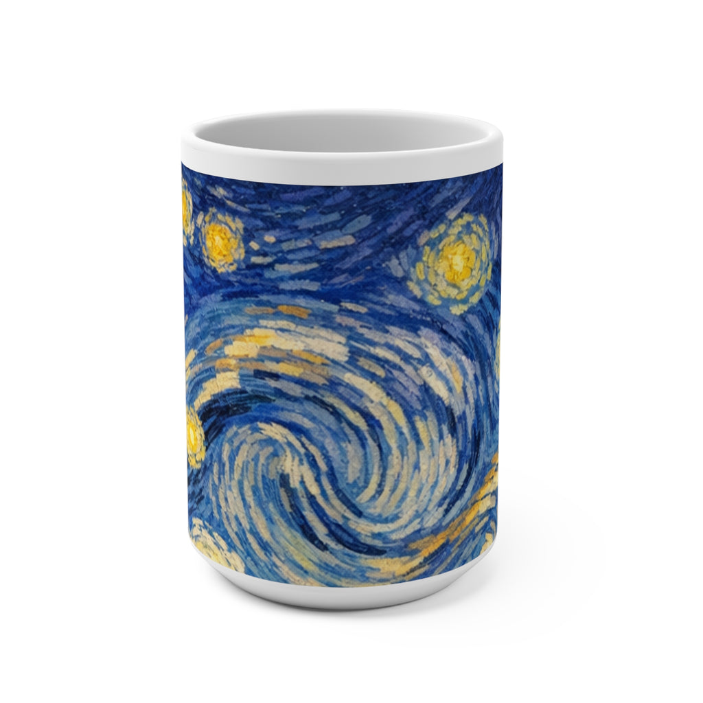 Van Gogh Inspired 15oz Mug — "Van Gogh is the inspiration always"