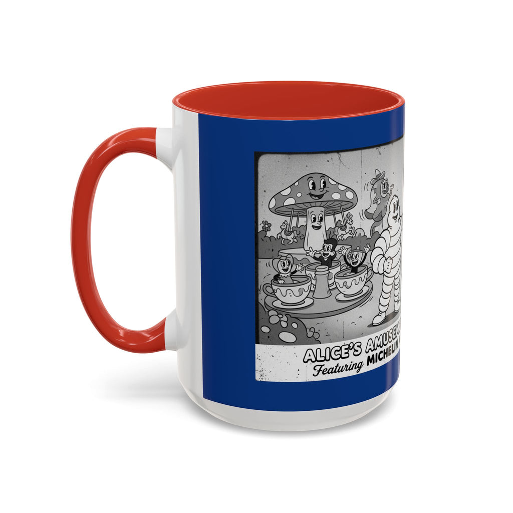 Vintage Amusement Park Characters Coffee Mug (Accent 11/15oz)