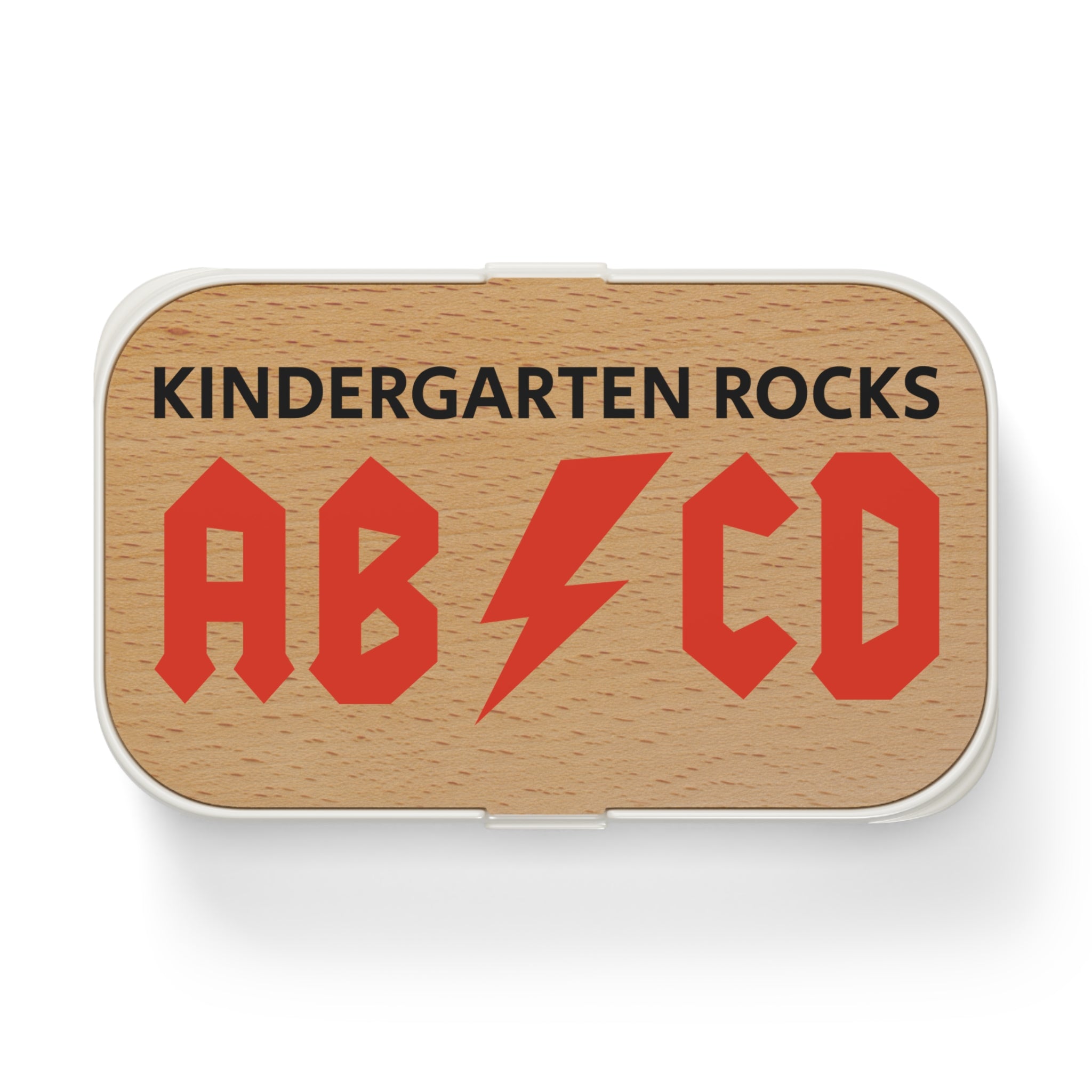 Kindergarten Rocks Bento Lunch Box – ABCD Lightning Design