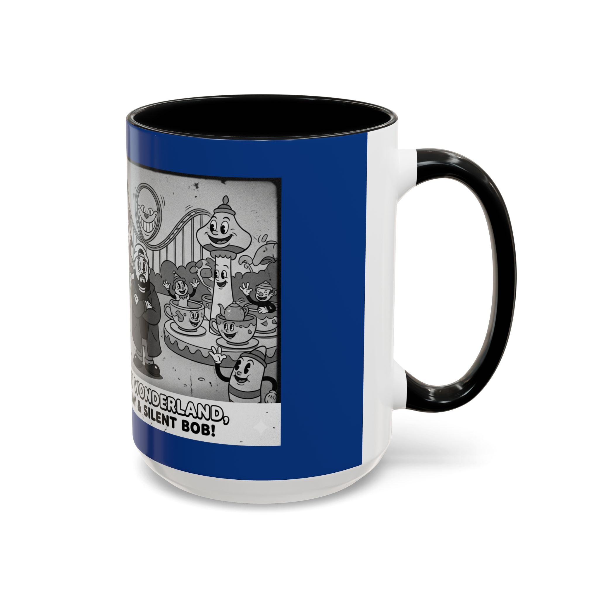 Vintage Amusement Park Characters Coffee Mug (Accent 11/15oz)