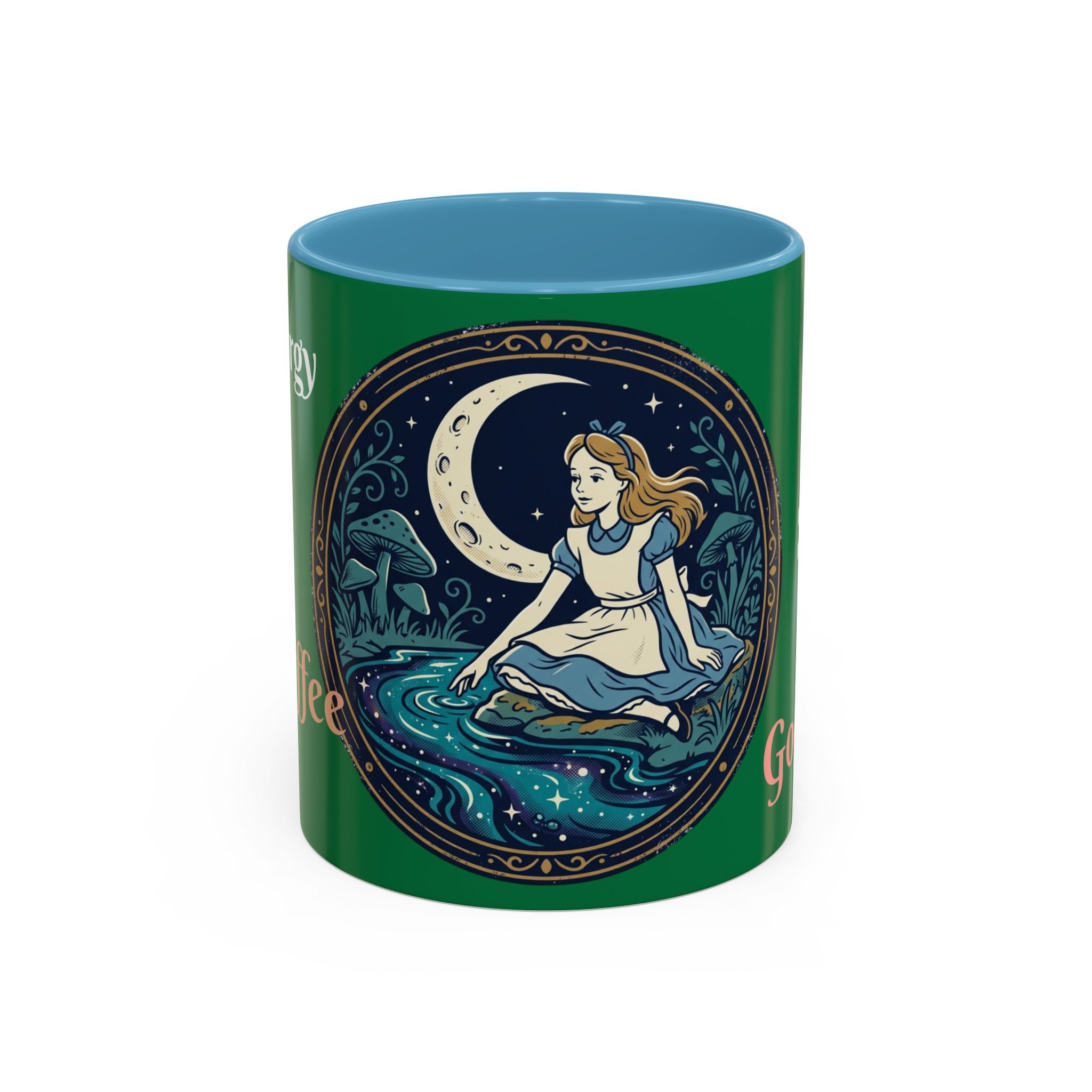 Alice Moonlit Mug — 'Good Day!' Accent Coffee Mug