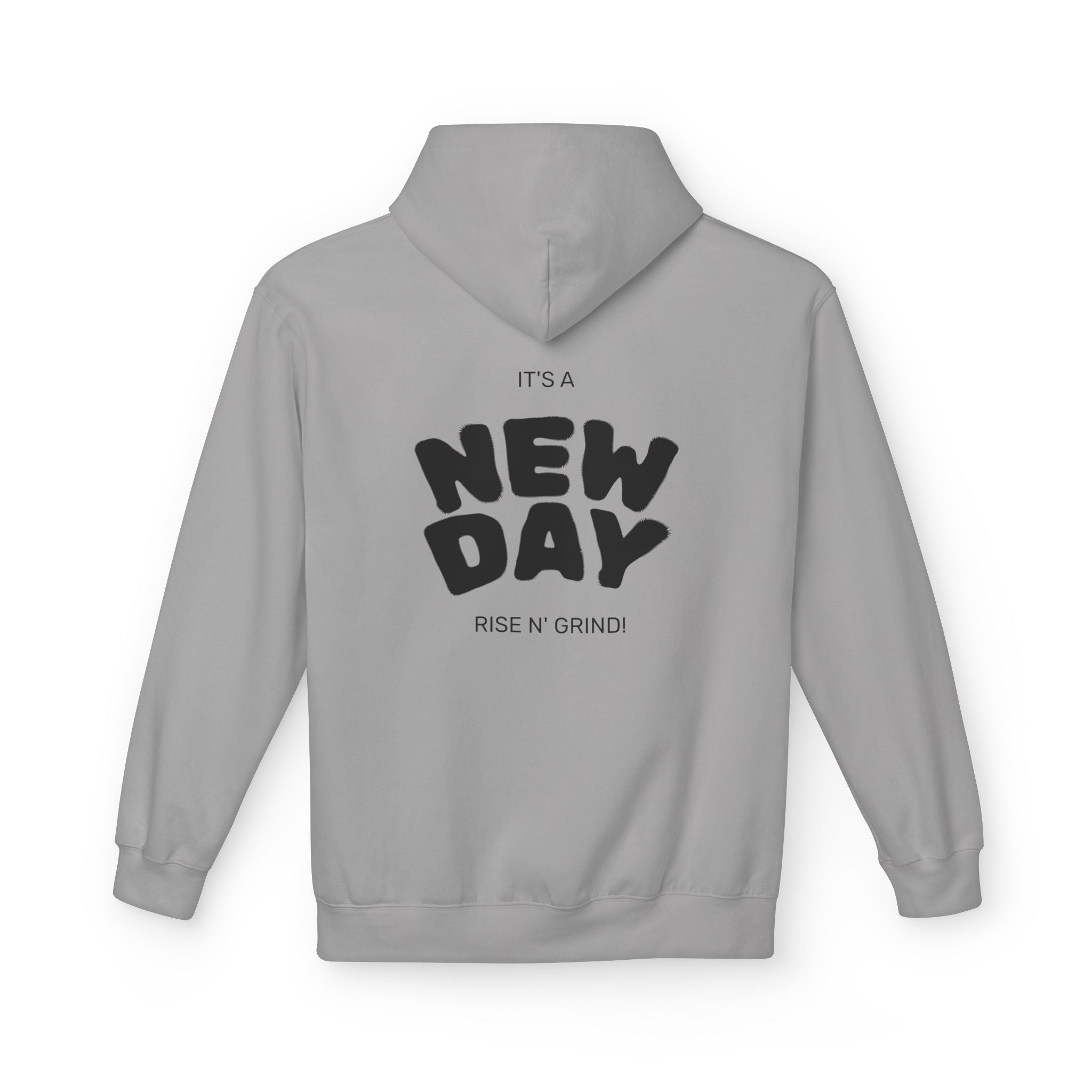 New Day Hoodie — Sunrise Motivation Graphic Pullover