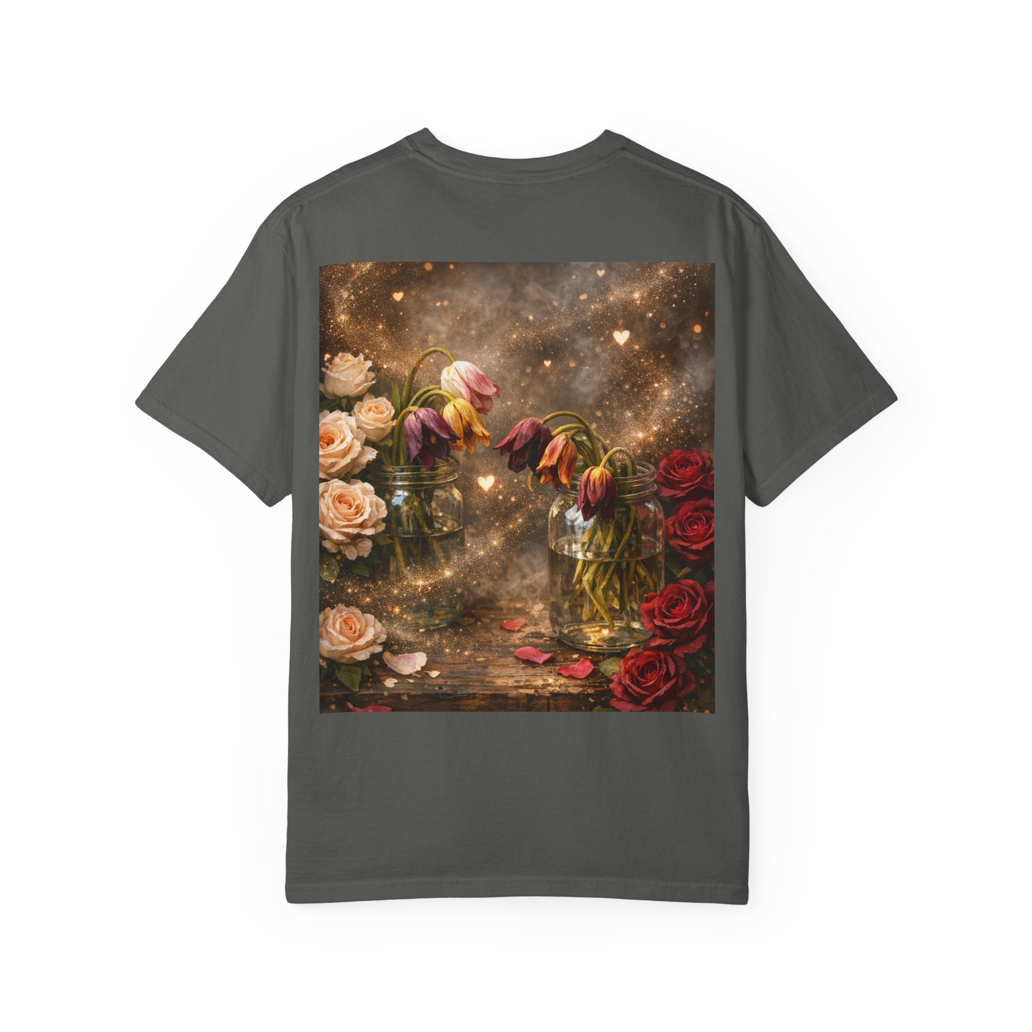 R.I.P. Twenties T-Shirt — Vintage Floral Back Print