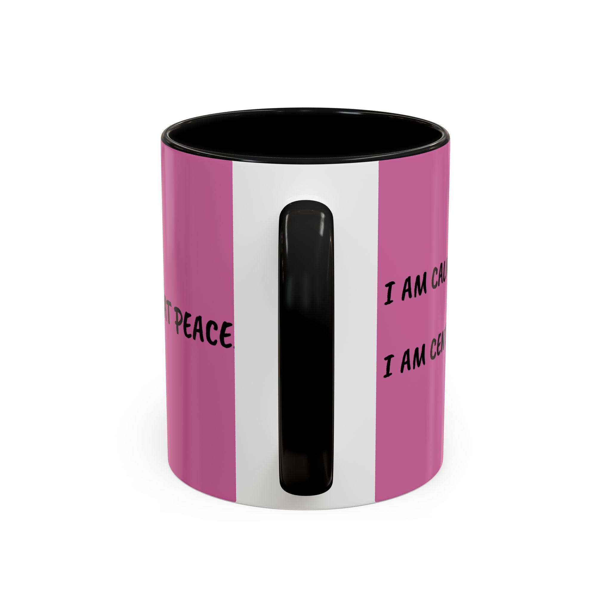 Hedgehog Sunflower Coffee Mug — "I Am At Peace" Accent Ceramic Mug