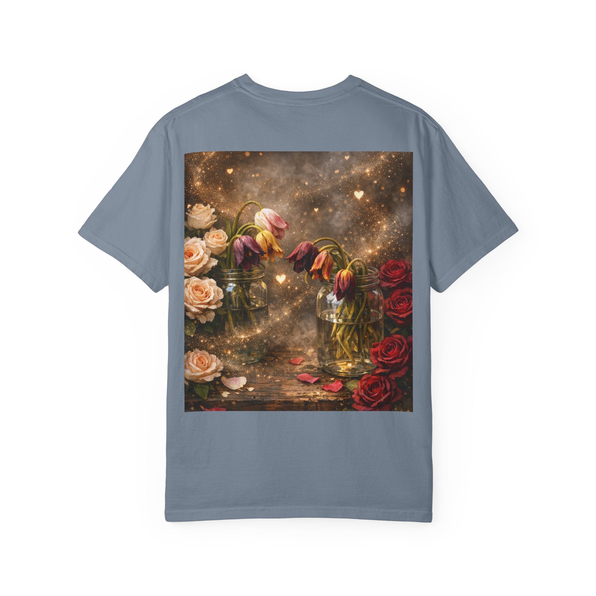 R.I.P. Twenties T-Shirt — Vintage Floral Back Print