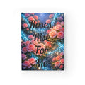 Ruled Journal — "Roses Rise For Me" Floral Notebook for Self-Reflection & Gifts