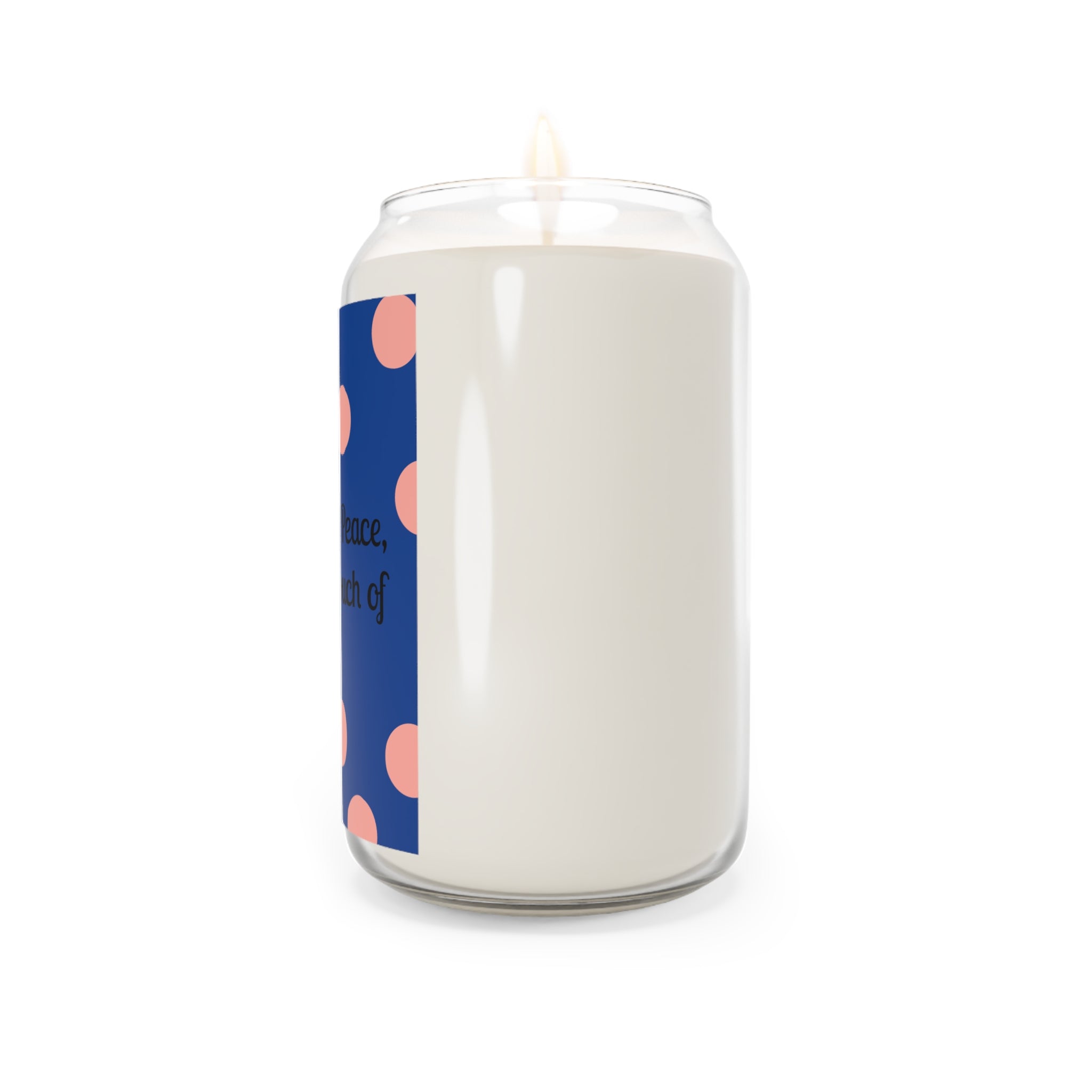 Soy Candle — "Infused with Peace, Love, and a Touch of Magic" (13.75 oz)