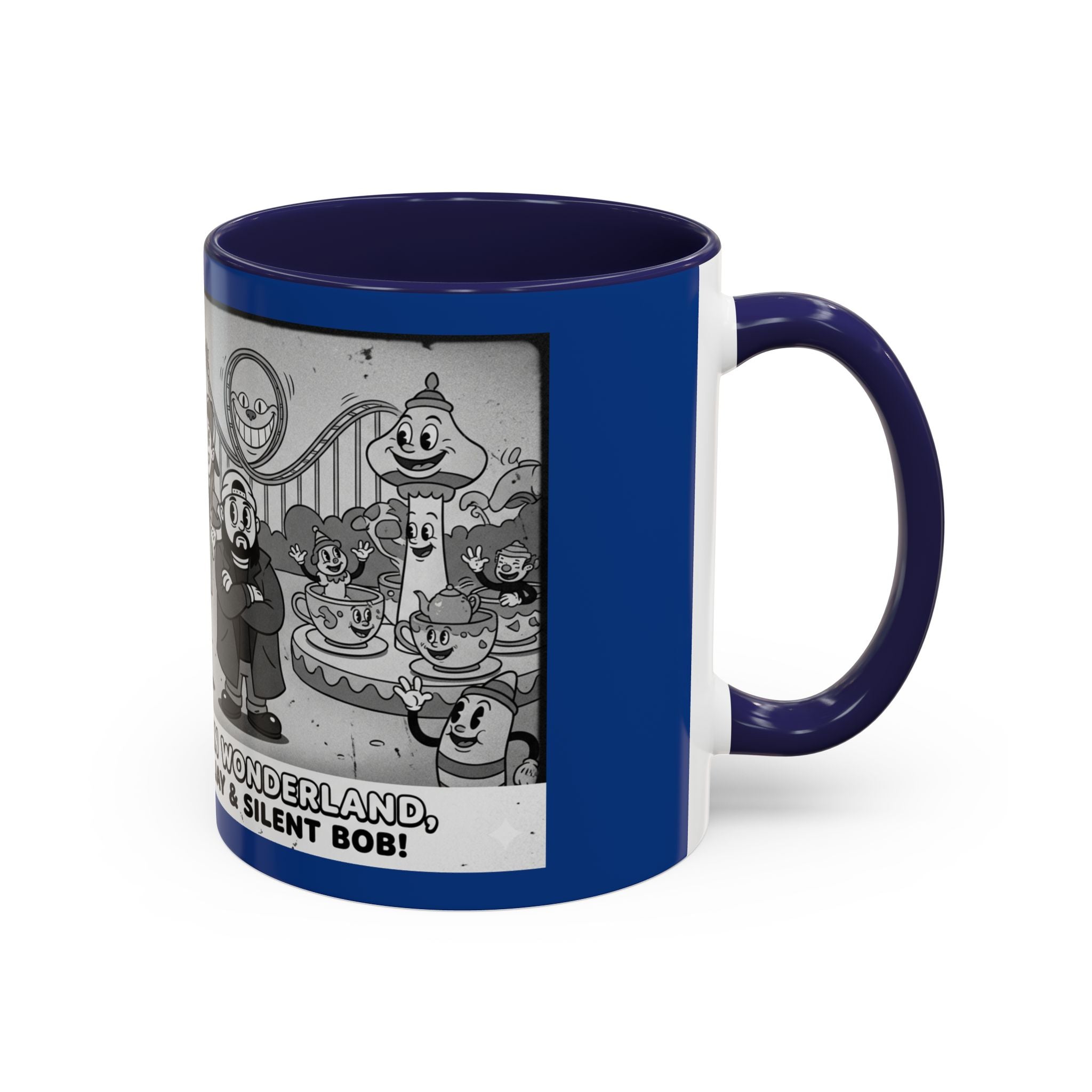Vintage Amusement Park Characters Coffee Mug (Accent 11/15oz)
