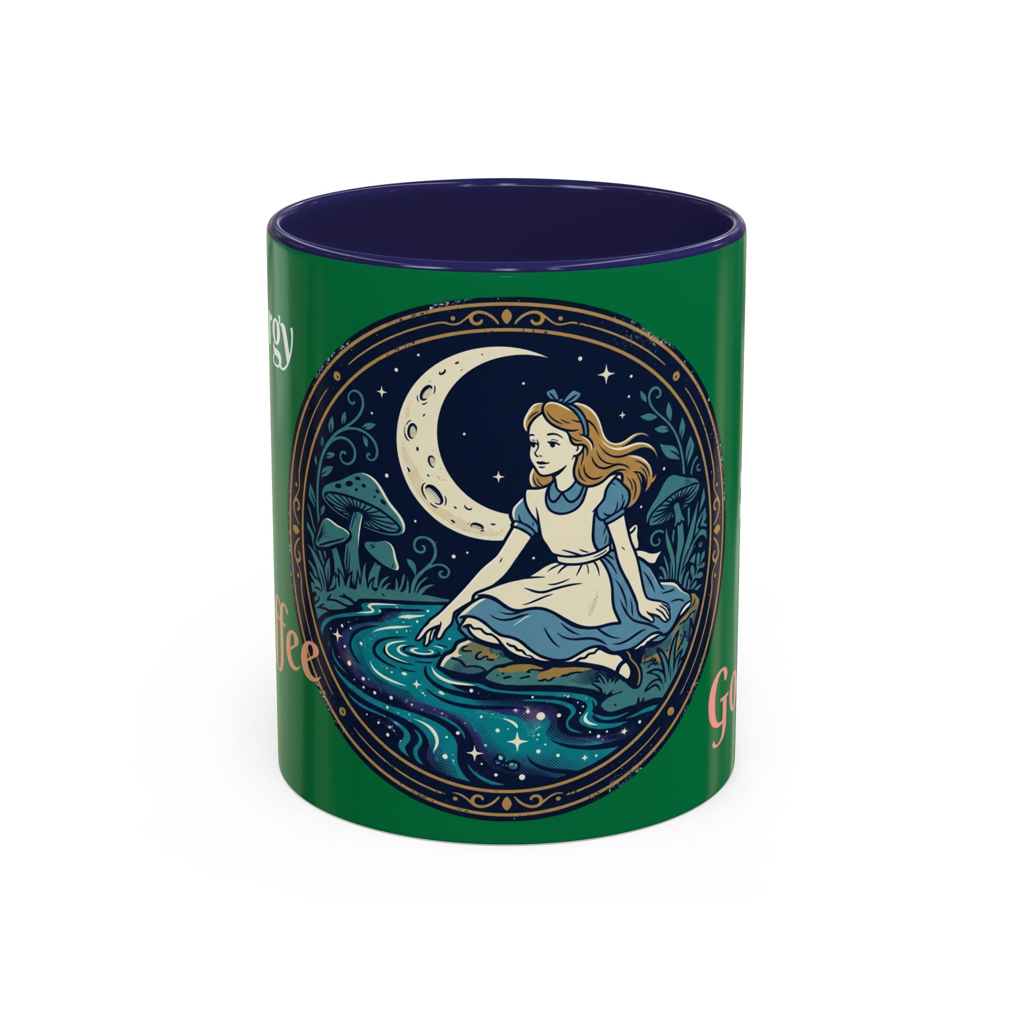 Alice Moonlit Mug — 'Good Day!' Accent Coffee Mug