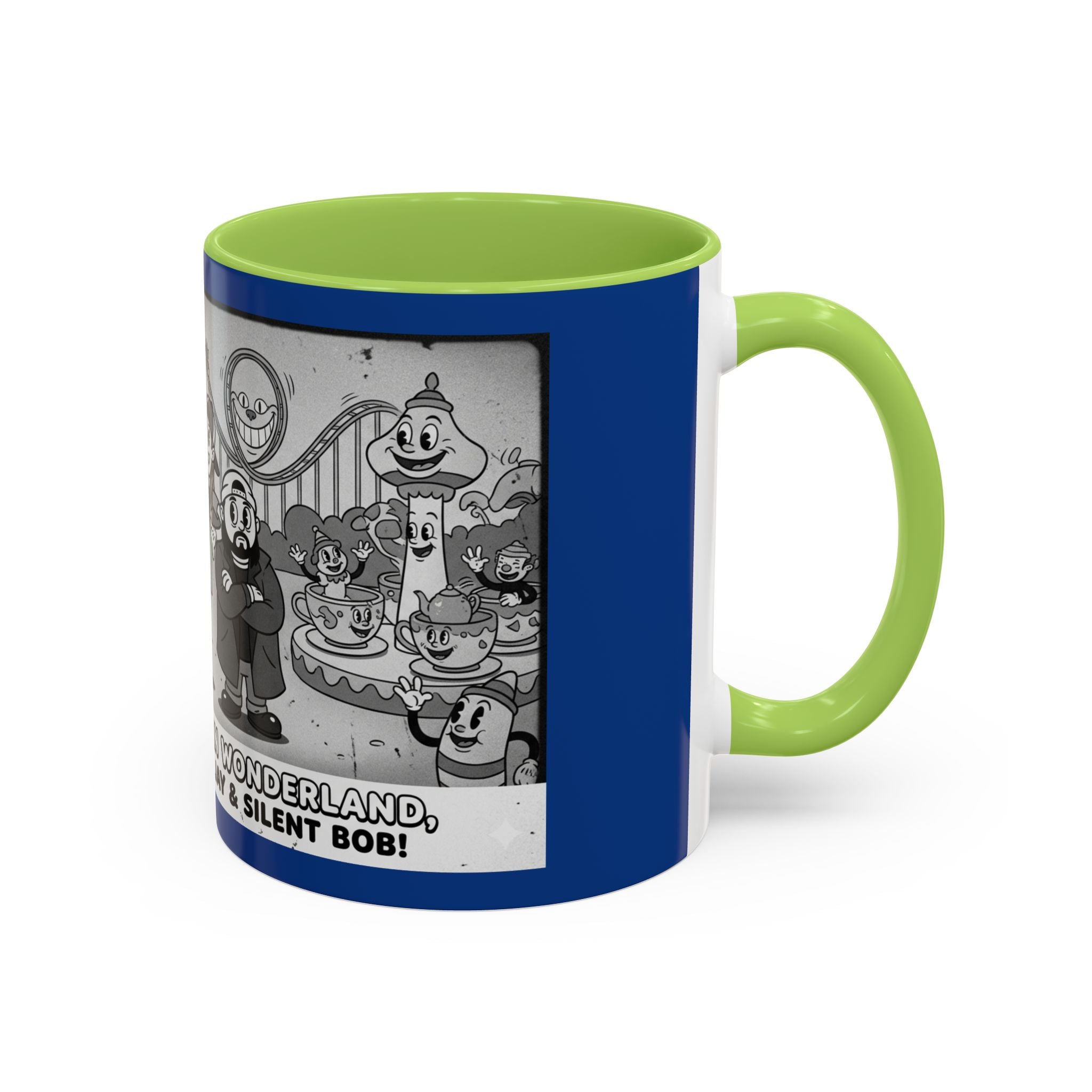 Vintage Amusement Park Characters Coffee Mug (Accent 11/15oz)