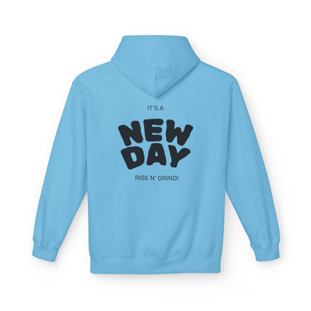 New Day Hoodie — Sunrise Motivation Graphic Pullover