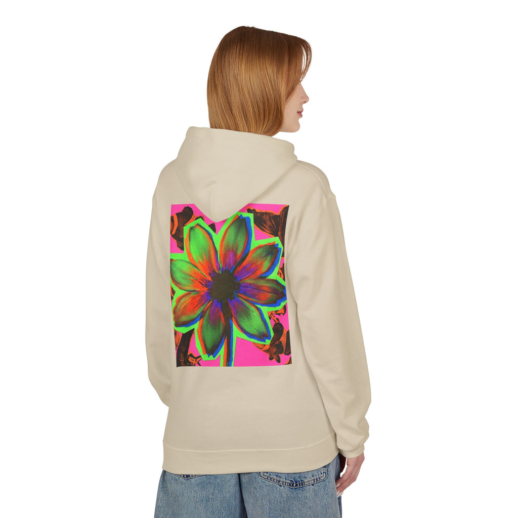 Hoodie - "I'm a Menace in Cute Shoes" Floral Pop Art Graphic Hoodie