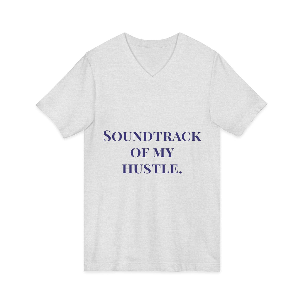 Galaxy iPod Music Tee — Retro Space Music V-Neck T‑Shirt