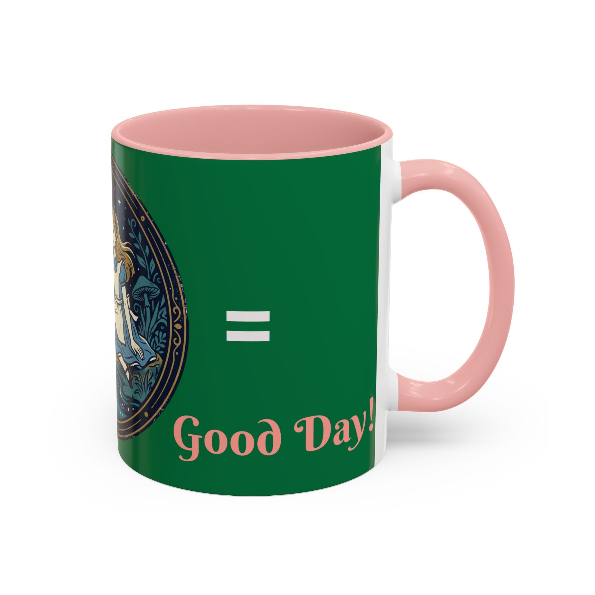 Alice Moonlit Mug — 'Good Day!' Accent Coffee Mug