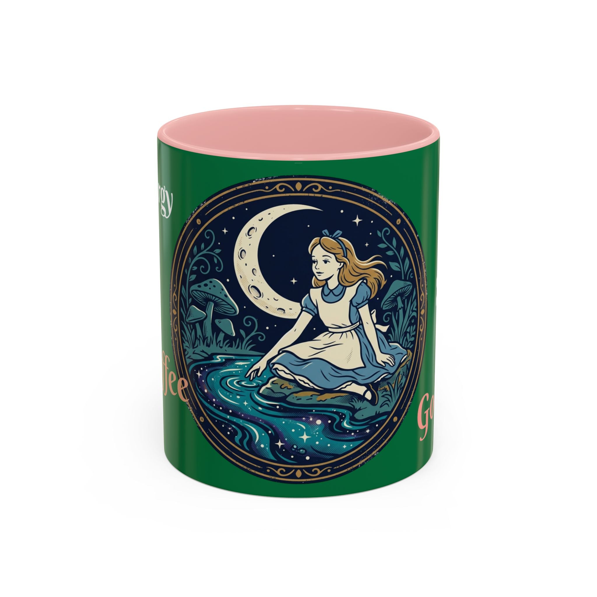 Alice Moonlit Mug — 'Good Day!' Accent Coffee Mug