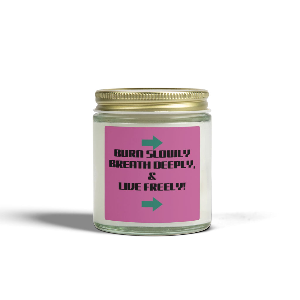 BE FREE Coconut Apricot Scented Candle — 4oz & 9oz