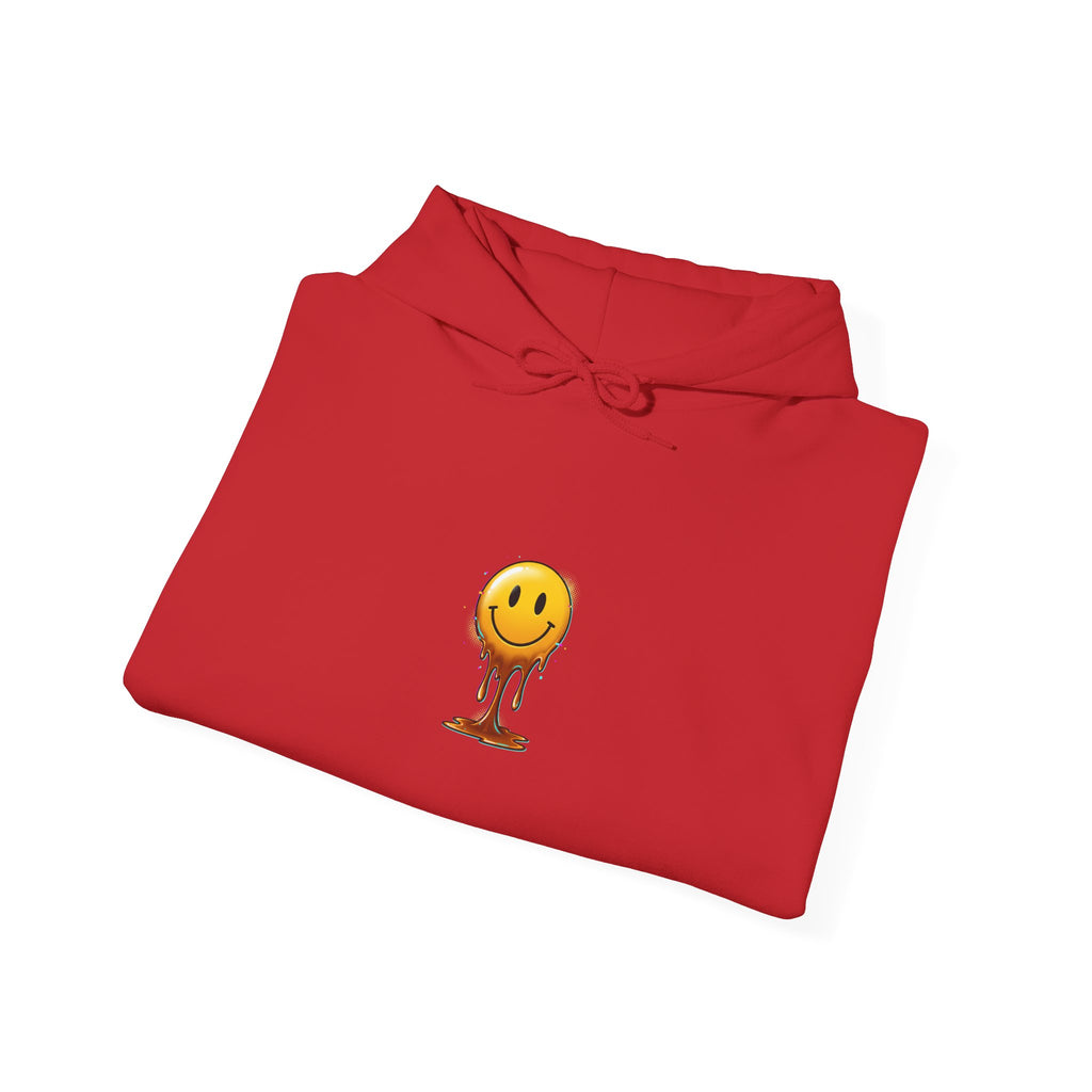 Hoodie — Live, Survive & Thrive Floral Smiley Motivational Hoodie