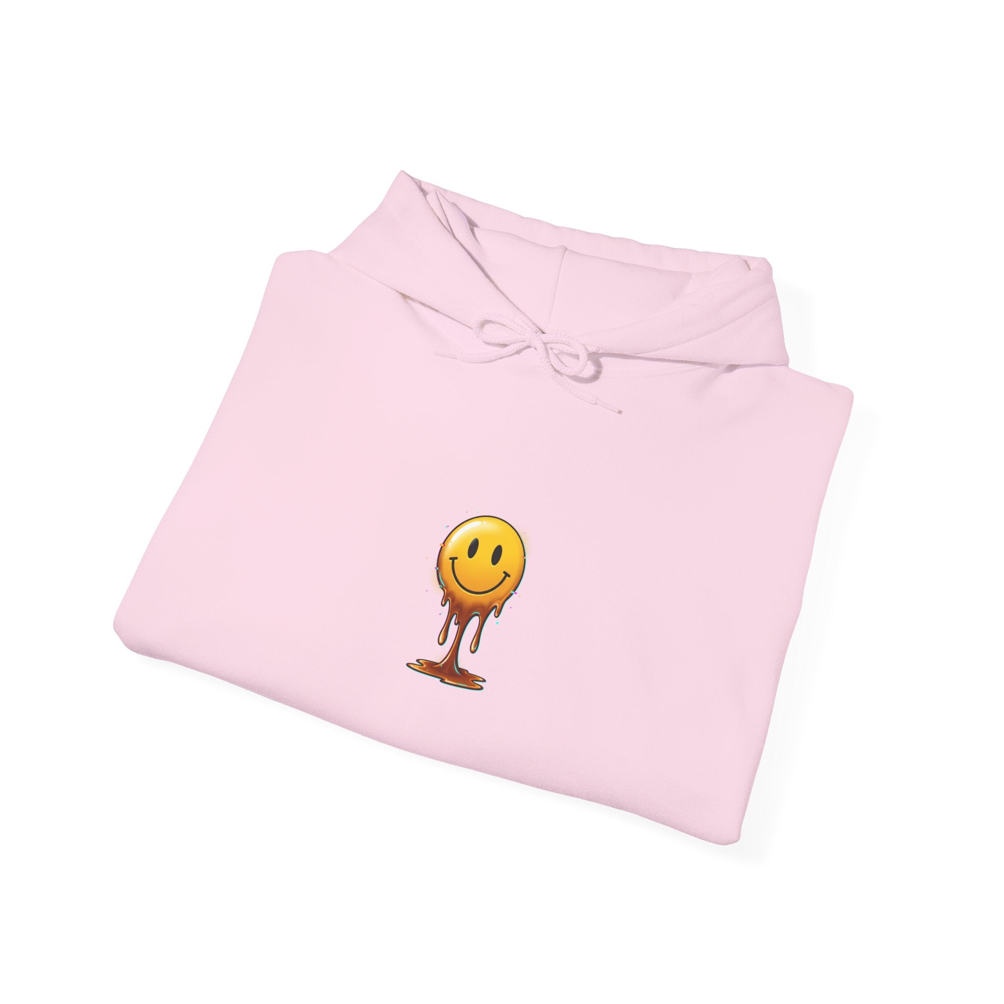 Hoodie — Live, Survive & Thrive Floral Smiley Motivational Hoodie