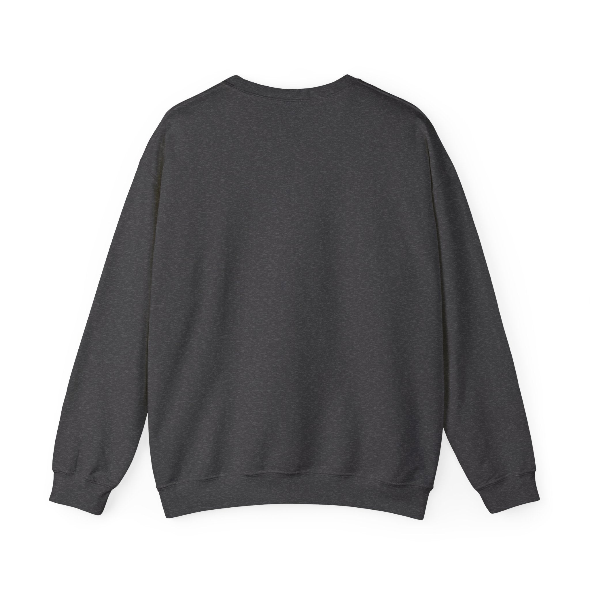 Crewneck Sweatshirt — "Built Off Pressure" Diamond UFO Floral Back Print