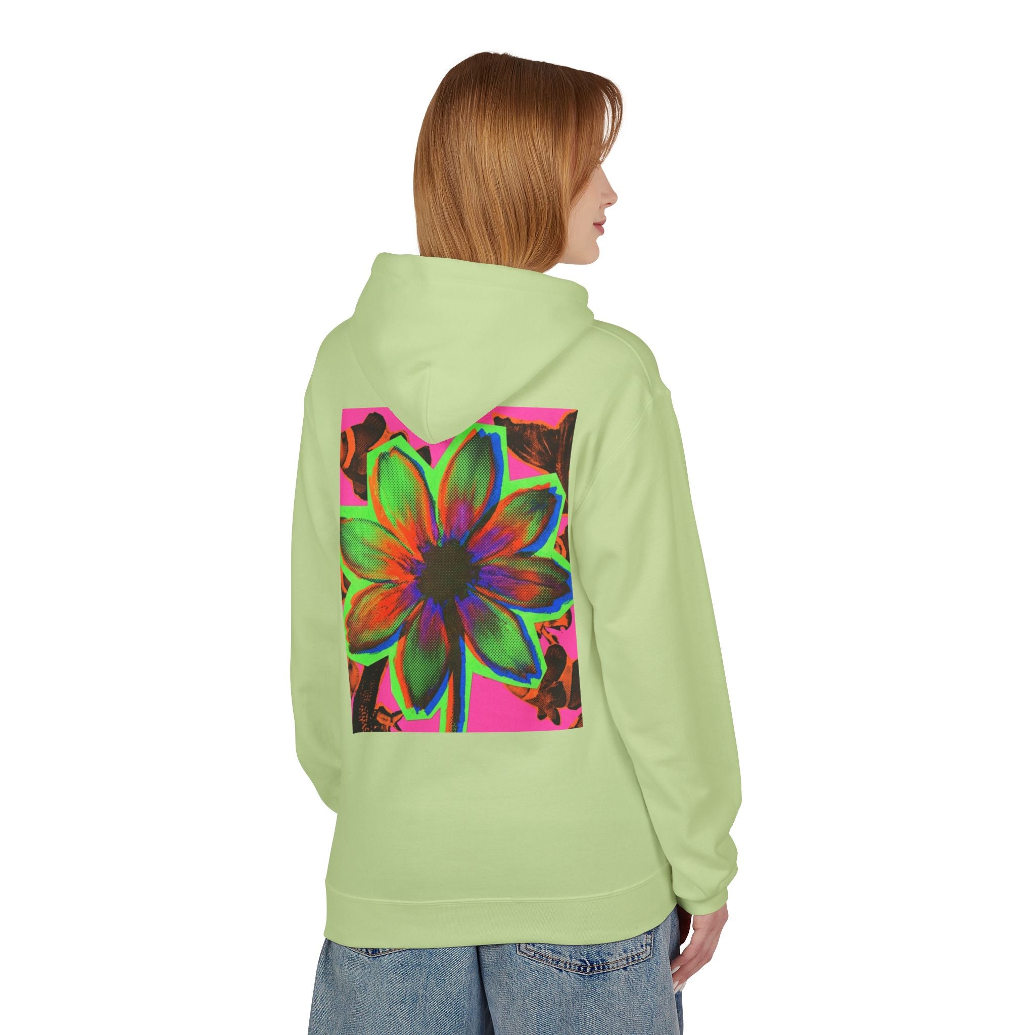 Hoodie - "I'm a Menace in Cute Shoes" Floral Pop Art Graphic Hoodie