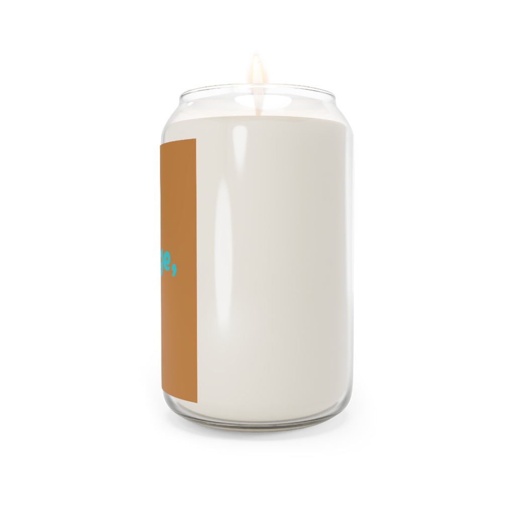 Soy Candle — "Inhale Courage, Exhale Fear" Motivational Scented Candle (13.75 oz)