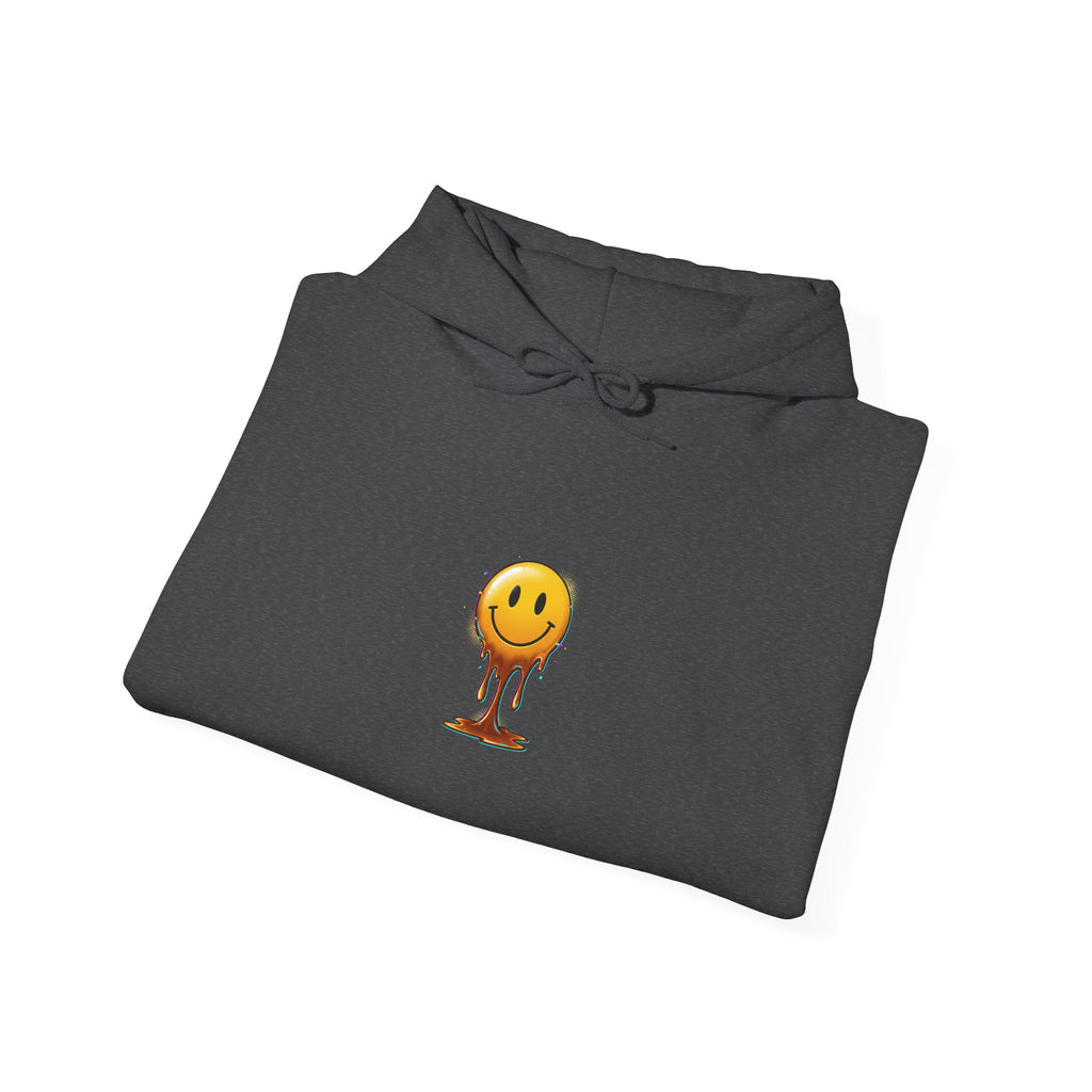 Hoodie — Live, Survive & Thrive Floral Smiley Motivational Hoodie
