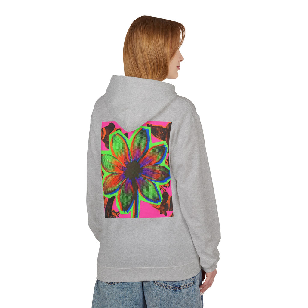 Hoodie - "I'm a Menace in Cute Shoes" Floral Pop Art Graphic Hoodie