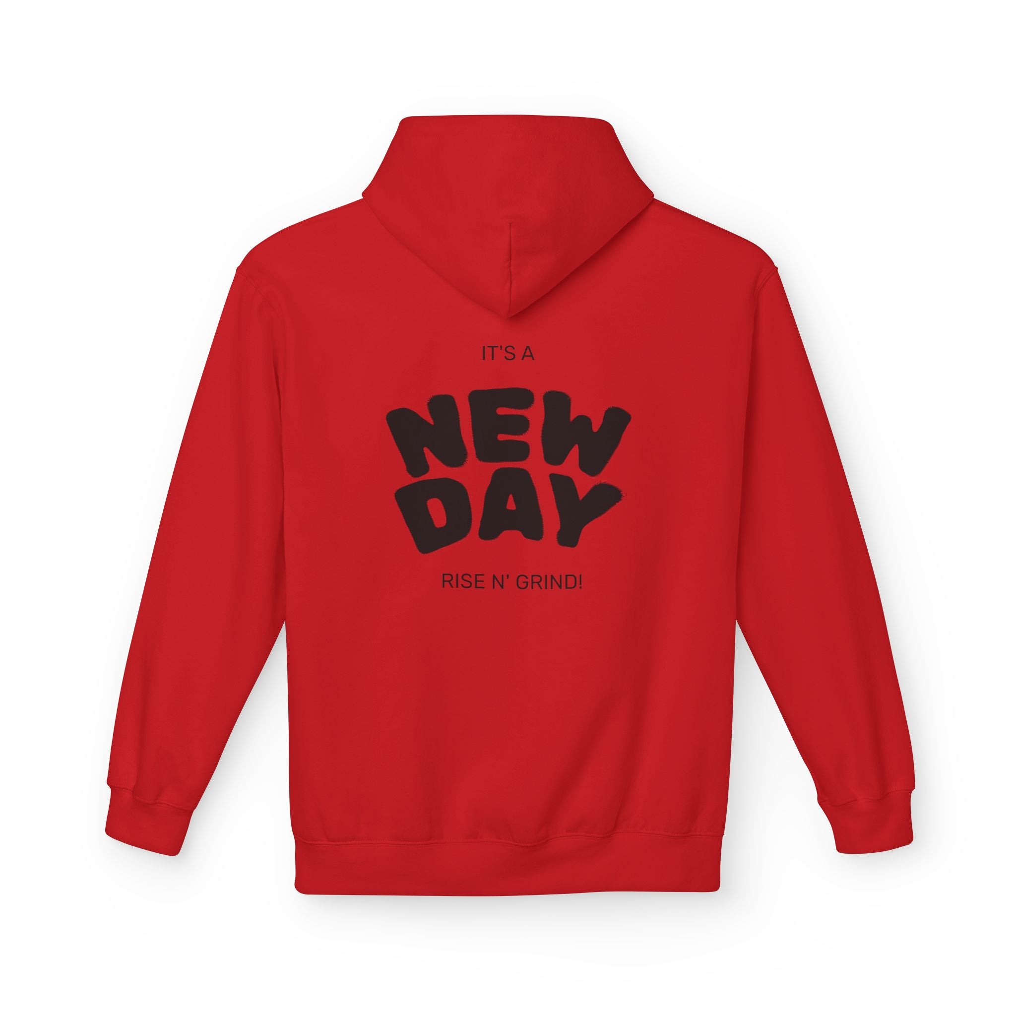 New Day Hoodie — Sunrise Motivation Graphic Pullover