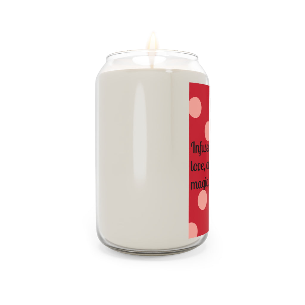 Soy Candle — "Infused with Peace, Love, and a Touch of Magic" (13.75 oz)