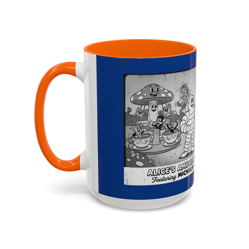 Vintage Amusement Park Characters Coffee Mug (Accent 11/15oz)