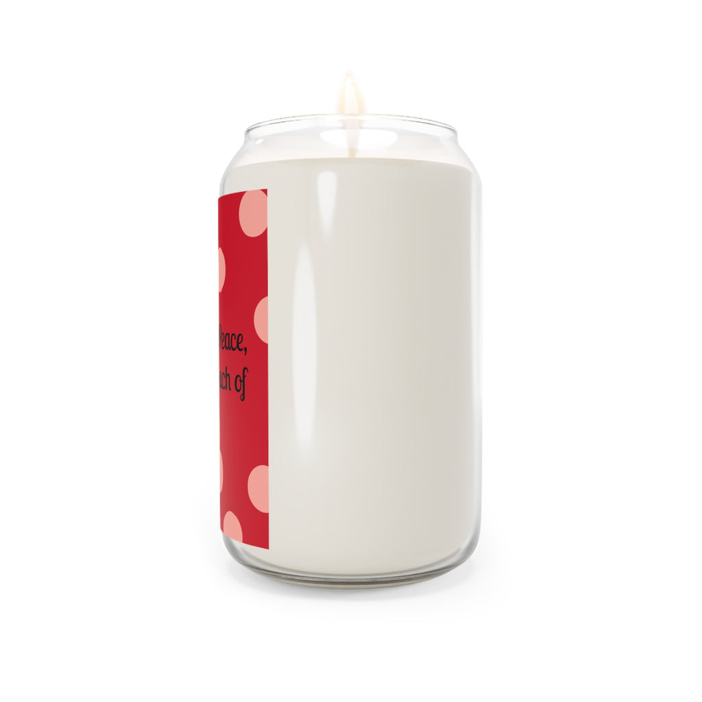 Soy Candle — "Infused with Peace, Love, and a Touch of Magic" (13.75 oz)
