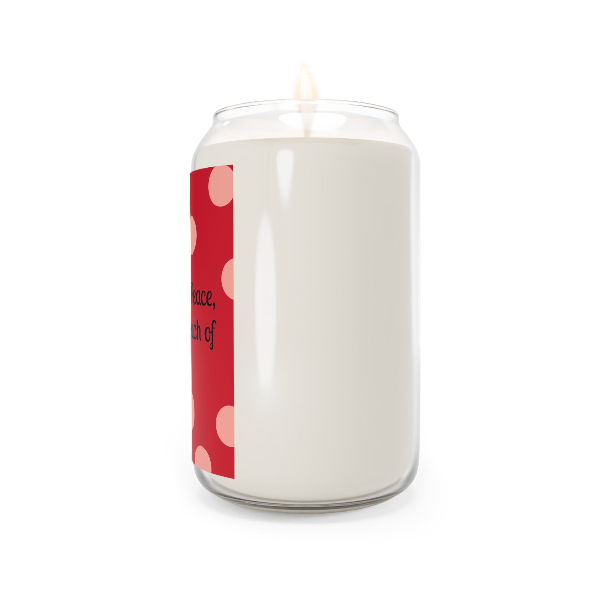 Soy Candle — "Infused with Peace, Love, and a Touch of Magic" (13.75 oz)