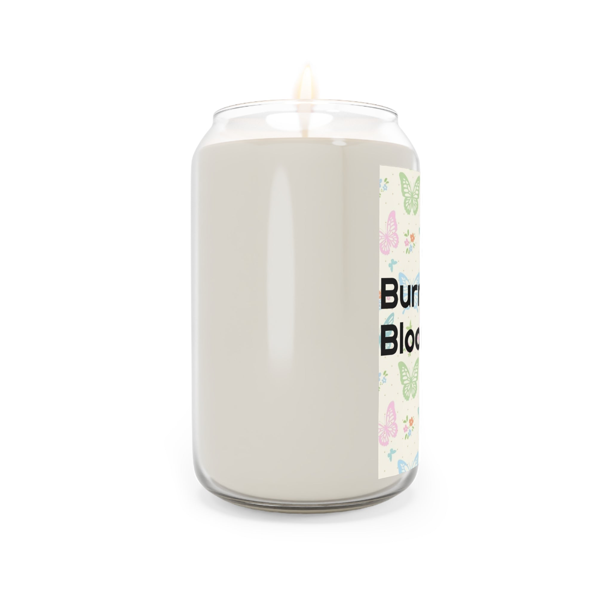 Bloom Wild Soy Candle – "Burn Bright, Bloom Wild" 13.75oz Scented Jar