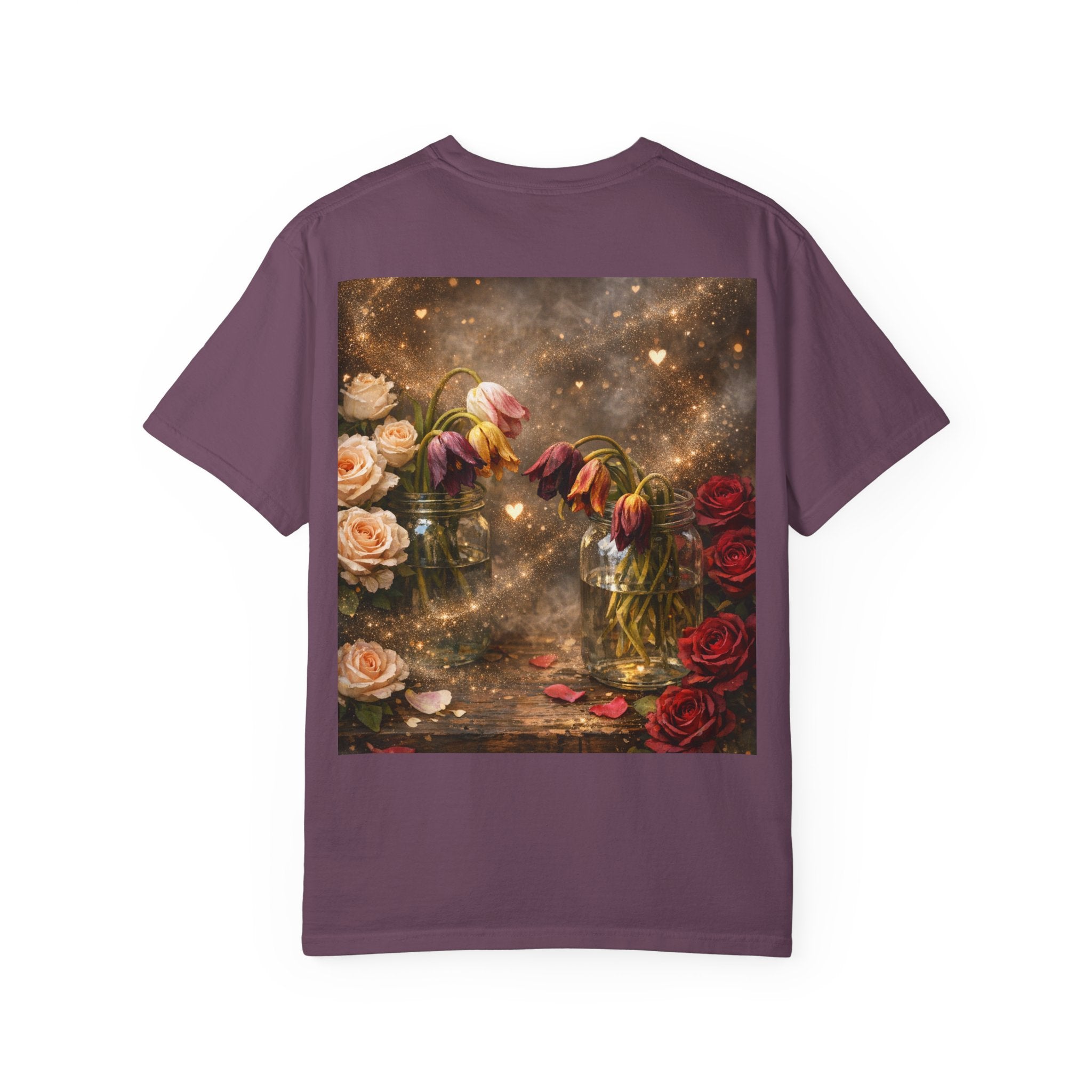 R.I.P. Twenties T-Shirt — Vintage Floral Back Print