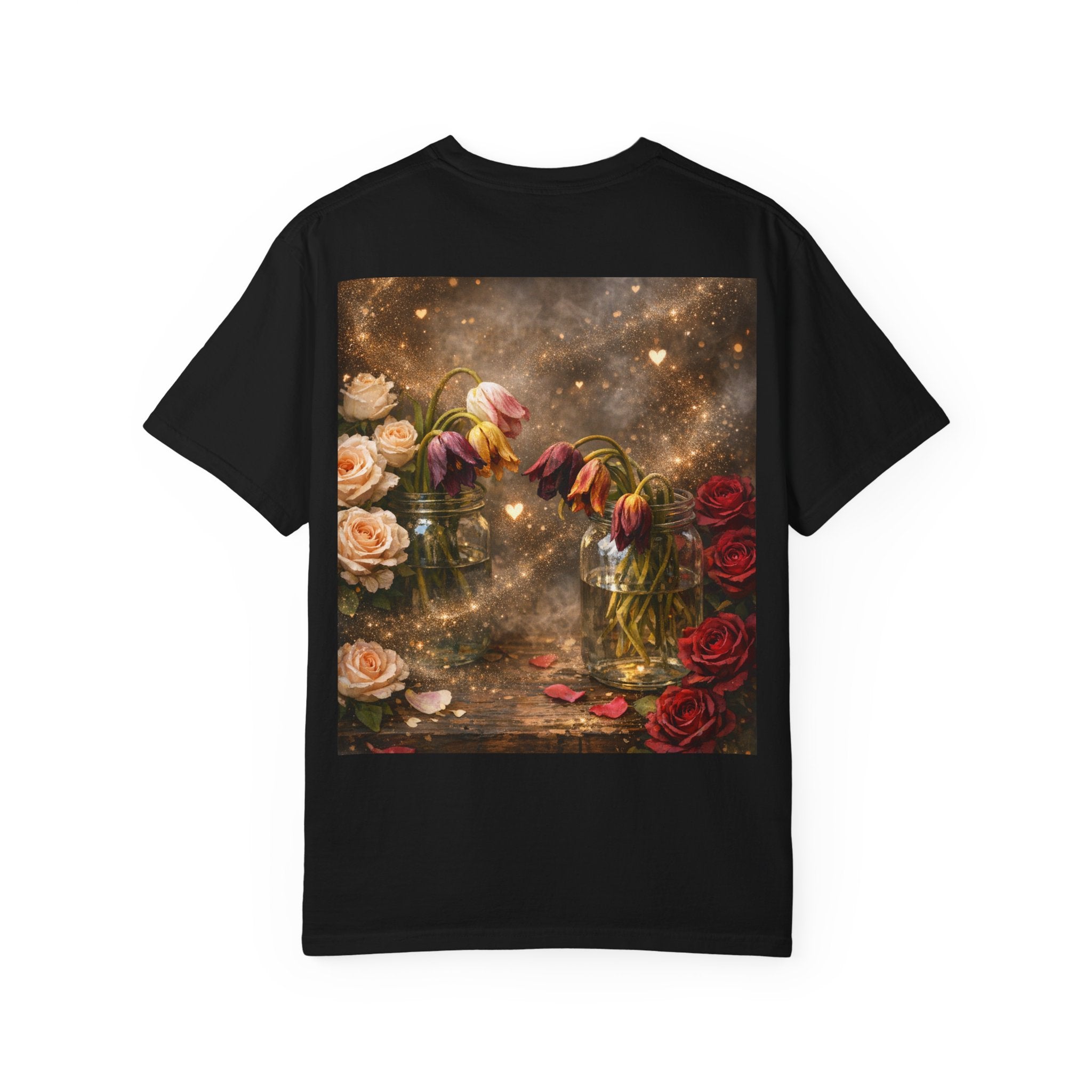 R.I.P. Twenties T-Shirt — Vintage Floral Back Print