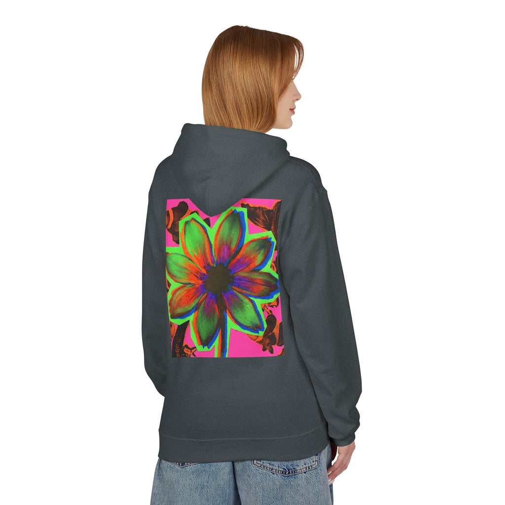 Hoodie - "I'm a Menace in Cute Shoes" Floral Pop Art Graphic Hoodie