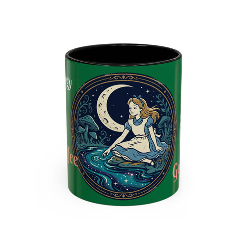 Alice Moonlit Mug — 'Good Day!' Accent Coffee Mug