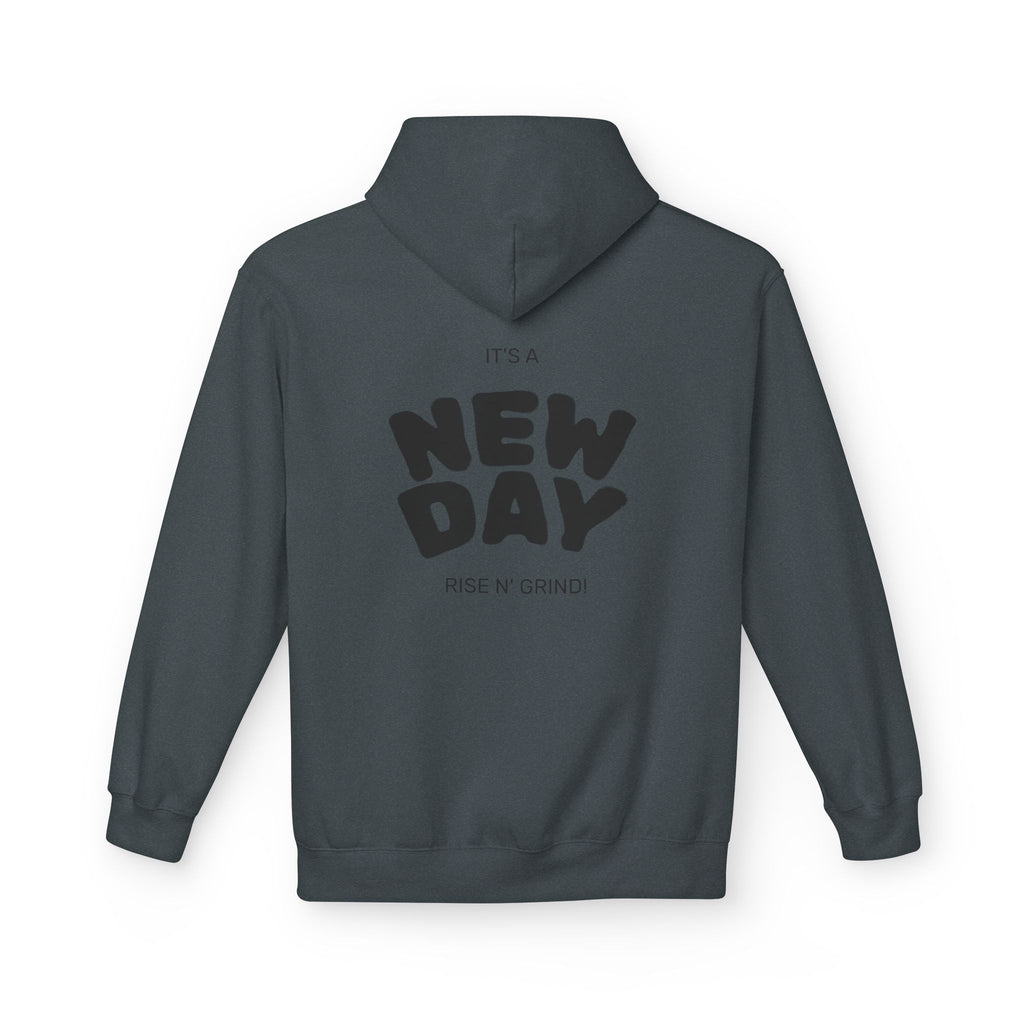 New Day Hoodie — Sunrise Motivation Graphic Pullover