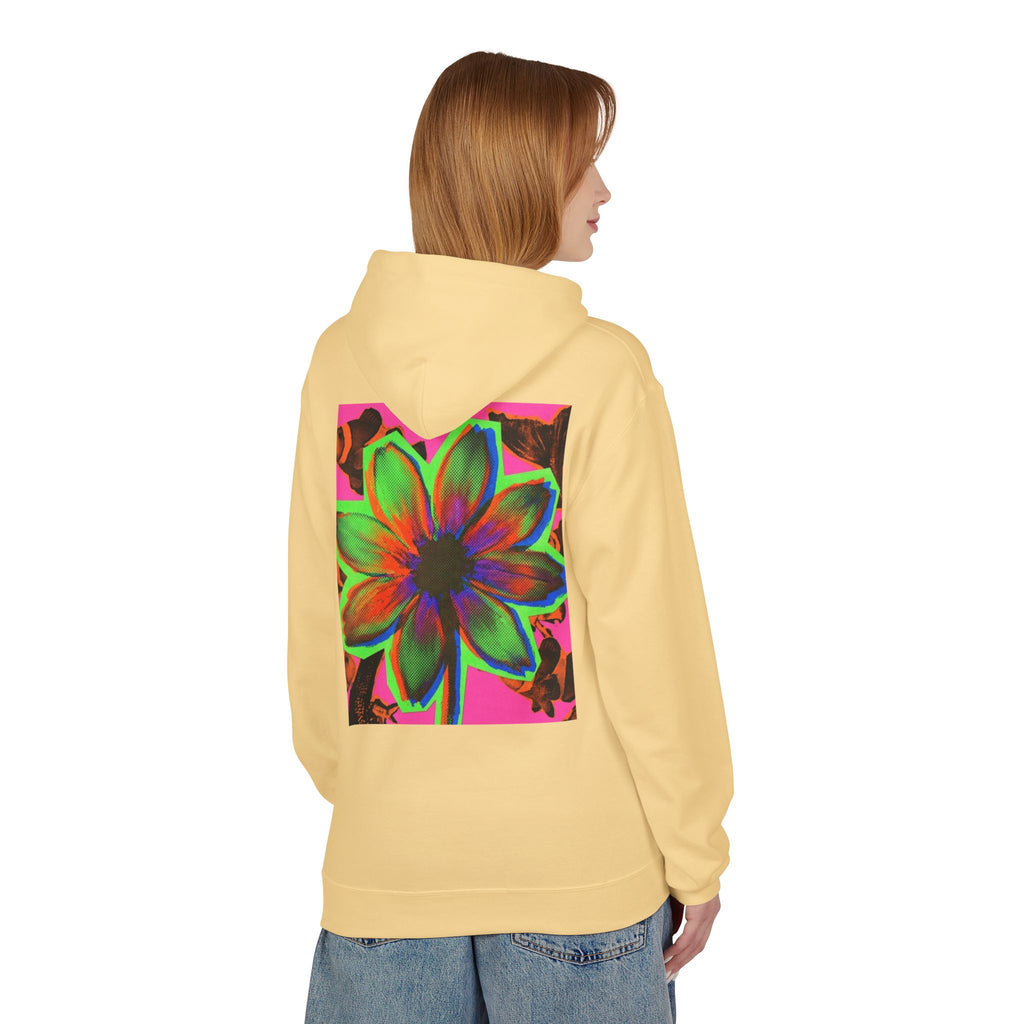 Hoodie - "I'm a Menace in Cute Shoes" Floral Pop Art Graphic Hoodie