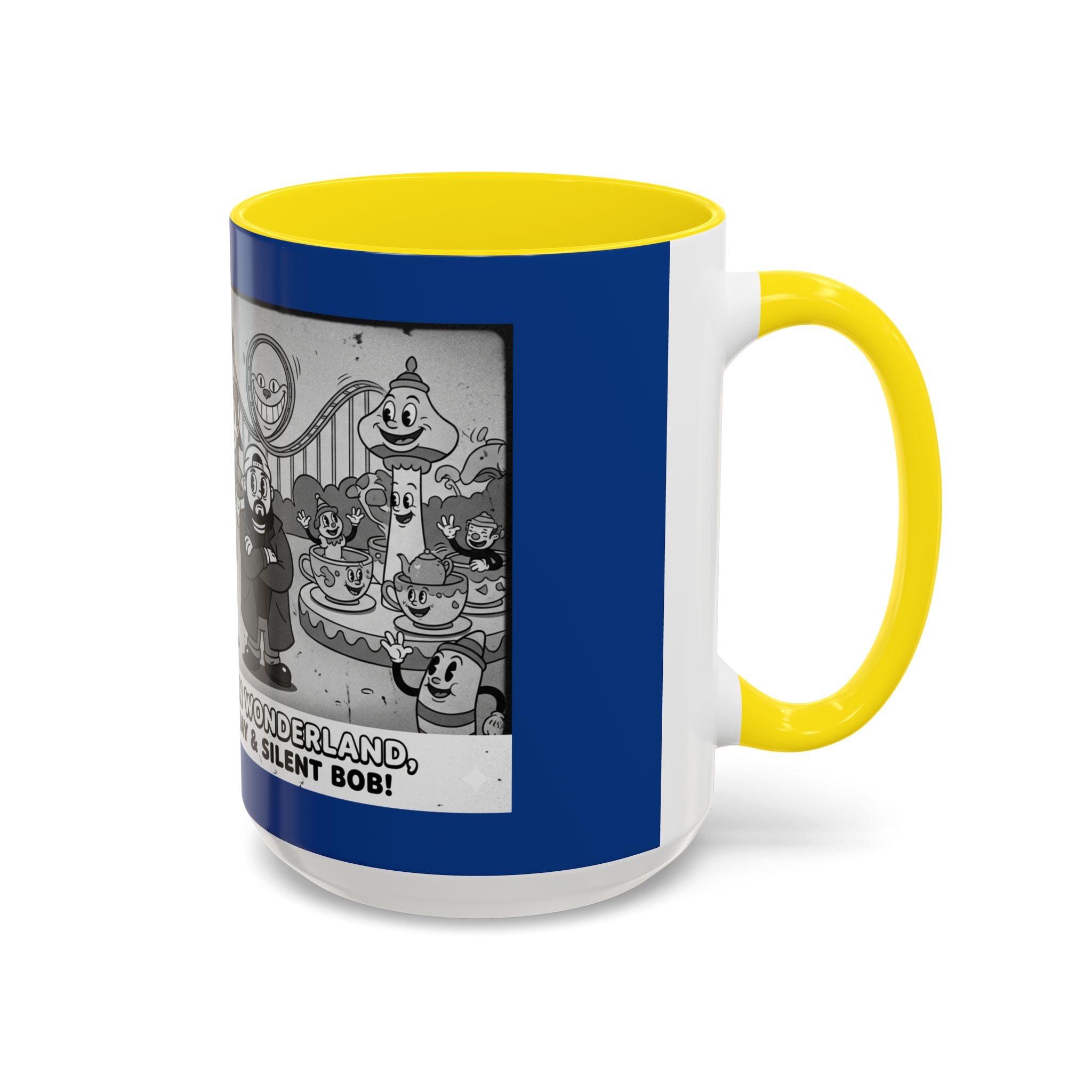 Vintage Amusement Park Characters Coffee Mug (Accent 11/15oz)