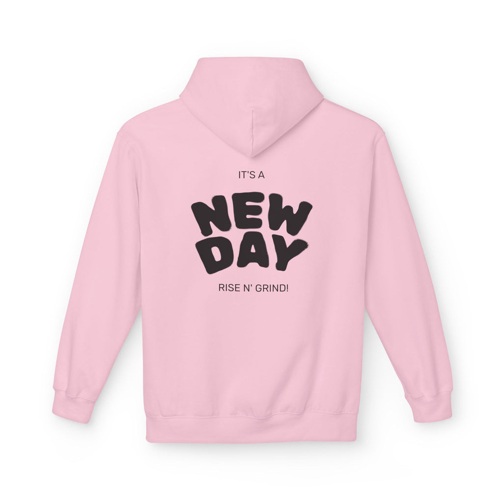 New Day Hoodie — Sunrise Motivation Graphic Pullover