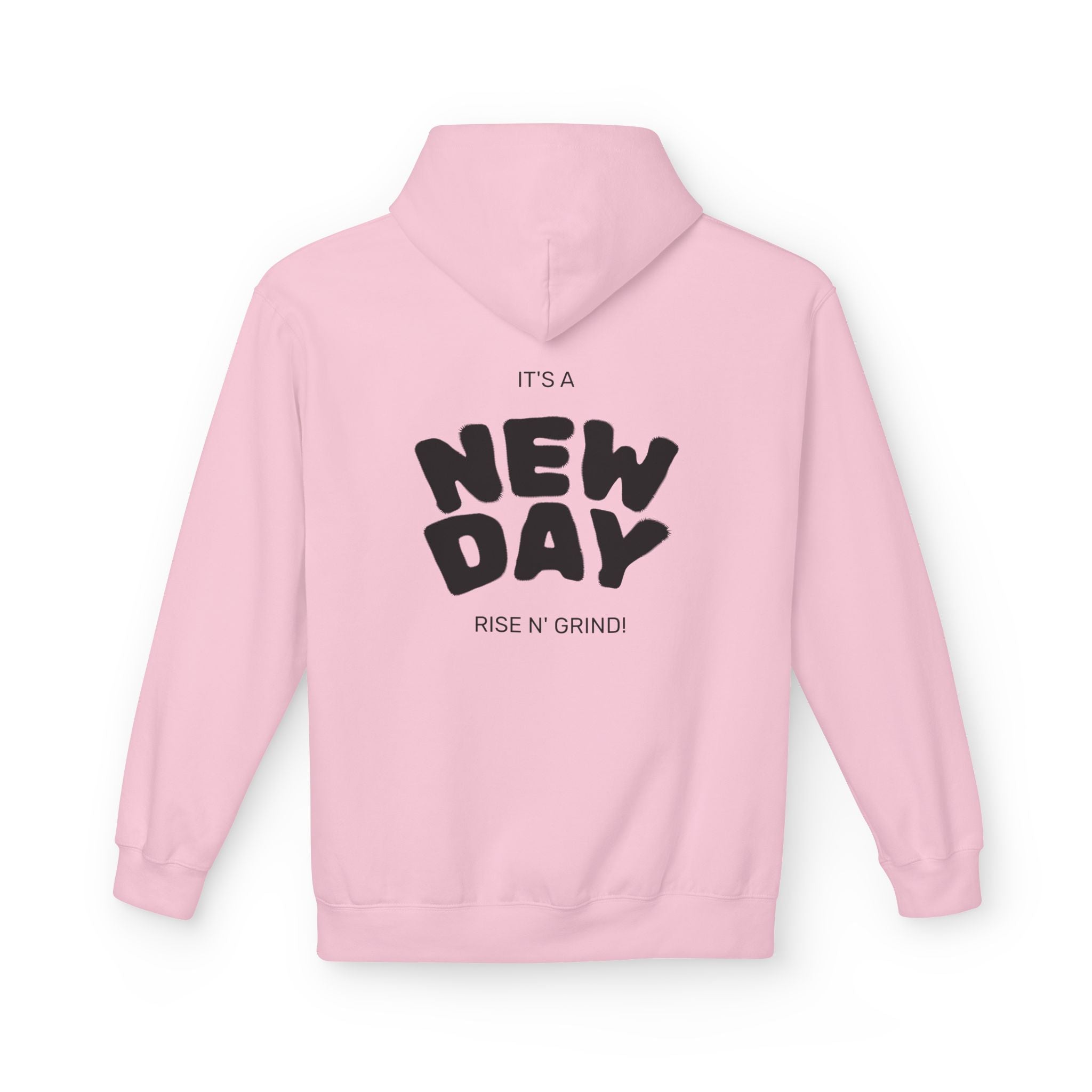 New Day Hoodie — Sunrise Motivation Graphic Pullover