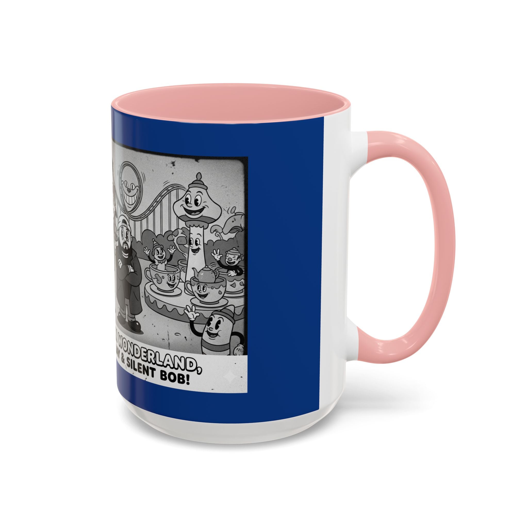 Vintage Amusement Park Characters Coffee Mug (Accent 11/15oz)